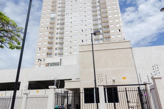Fachada do prédio de apartamento à venda com 2 quartos, 73m² em Vila Industrial, Campinas