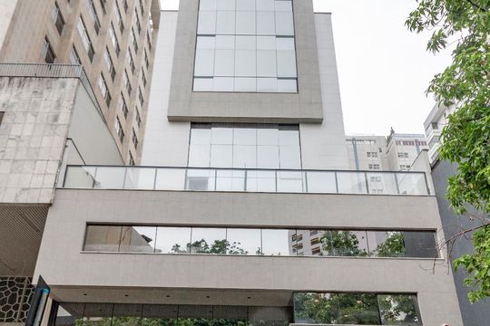 Fachada de apartamento para alugar com 2 quartos, 62m² em Savassi, Belo Horizonte