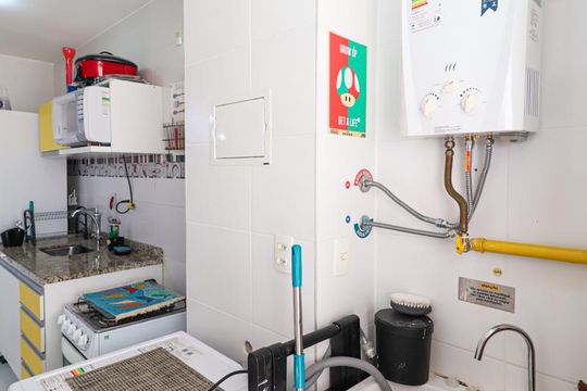 Área de Serviço de apartamento à venda com 2 quartos, 67m² em Recreio dos Bandeirantes, Rio de Janeiro