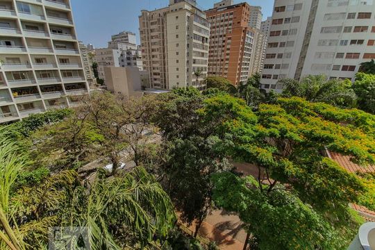 vista da Sacada de apartamento para alugar com 3 quartos, 142m² em Pacaembu, São Paulo