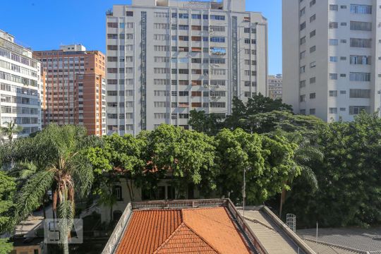 Varanda Quarto 3 Suite de apartamento para alugar com 3 quartos, 142m² em Pacaembu, São Paulo