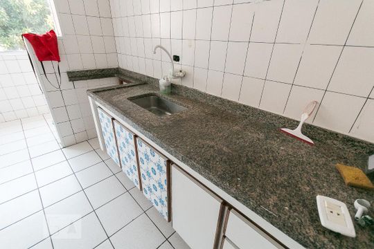 Cozinha de apartamento à venda com 3 quartos, 92m² em Jardim Seckler, São Paulo