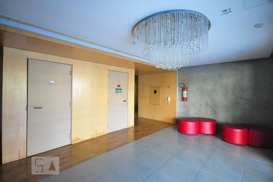 Hall Social de apartamento para alugar com 1 quarto, 50m² em Vila Andrade, São Paulo