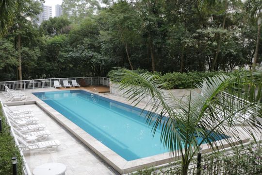 Área comum - Piscina de kitnet/studio à venda com 1 quarto, 35m² em Jardim Ampliação, São Paulo