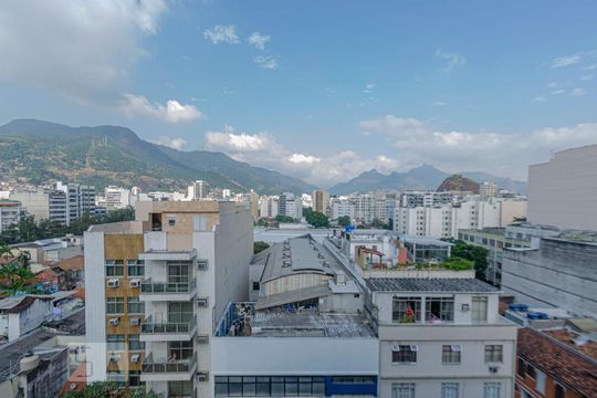 Vista da Sala de apartamento à venda com 3 quartos, 86m² em Tijuca, Rio de Janeiro