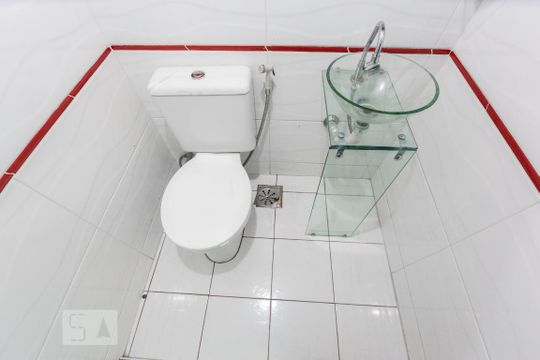 Lavabo de casa de condomínio à venda com 2 quartos, 85m² em Vargem Grande, Rio de Janeiro