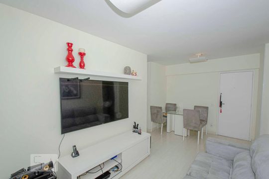 Sala de apartamento para alugar com 2 quartos, 68m² em Praça da Bandeira, Rio de Janeiro