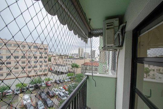 Varanda da Sala de apartamento para alugar com 2 quartos, 68m² em Praça da Bandeira, Rio de Janeiro