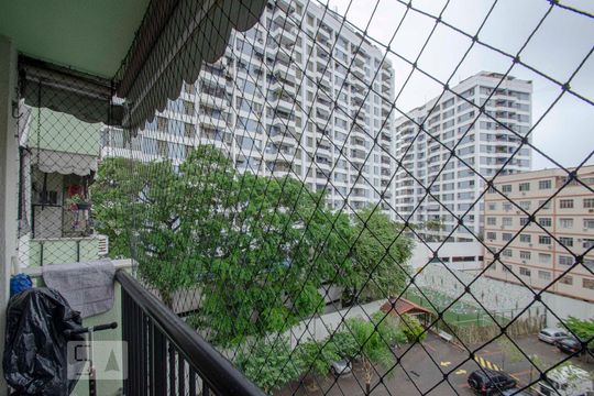 Varanda da Sala de apartamento para alugar com 2 quartos, 68m² em Praça da Bandeira, Rio de Janeiro