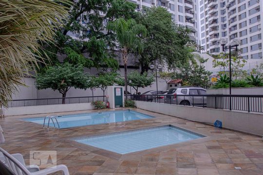 Área comum - Piscina de apartamento para alugar com 2 quartos, 68m² em Praça da Bandeira, Rio de Janeiro