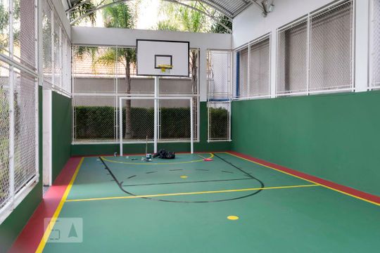 Área comum - Quadra de apartamento para alugar com 2 quartos, 57m² em Vila Gumercindo, São Paulo
