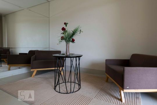 Área comum - Hall social de apartamento à venda com 2 quartos, 57m² em Vila Gumercindo, São Paulo