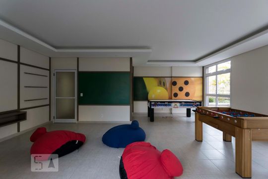 Área comum - Brinquedoteca de apartamento à venda com 2 quartos, 57m² em Vila Gumercindo, São Paulo