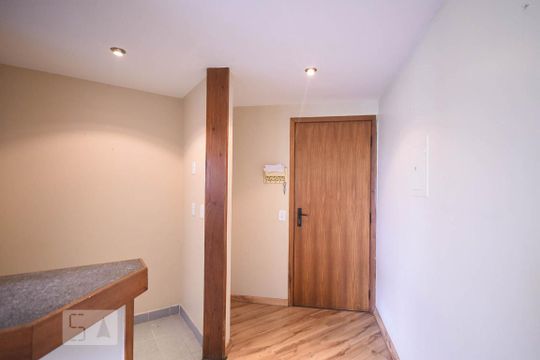 Hall de Entrada de apartamento à venda com 1 quarto, 43m² em Vila Andrade, São Paulo