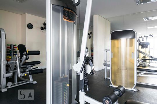 Área comum - Academia de apartamento à venda com 3 quartos, 136m² em Vila Dom Pedro I, São Paulo