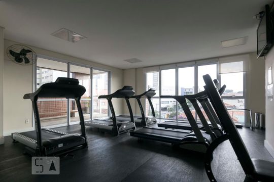 Área comum - Academia de apartamento à venda com 3 quartos, 136m² em Vila Dom Pedro I, São Paulo