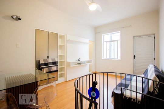 Sala - Primeiro Andar de apartamento para alugar com 1 quarto, 39m² em Centro, Rio de Janeiro