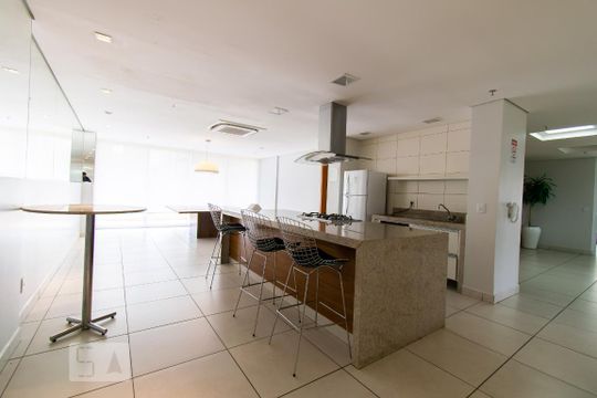 Espaço Gourmet de apartamento para alugar com 1 quarto, 34m² em Sul (águas Claras), Brasília