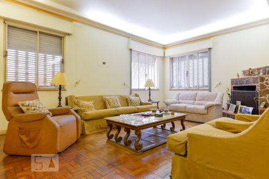 sala de casa para alugar com 4 quartos, 280m² em Sumaré, São Paulo