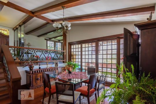 Sala 2 de casa de condomínio à venda com 5 quartos, 540m² em Mangabeiras, Belo Horizonte