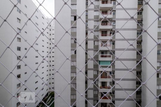 Vista da Sala de apartamento à venda com 1 quarto, 37m² em Paraíso, São Paulo