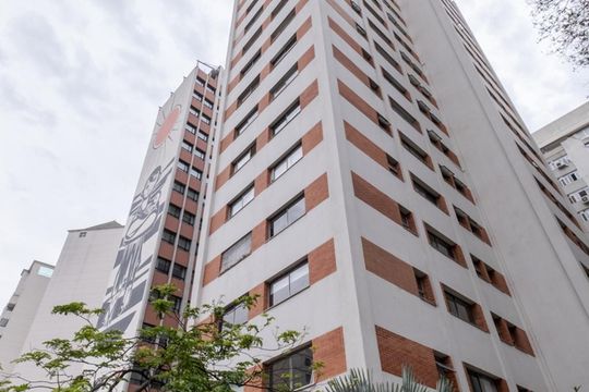 Fachada de apartamento à venda com 1 quarto, 37m² em Paraíso, São Paulo