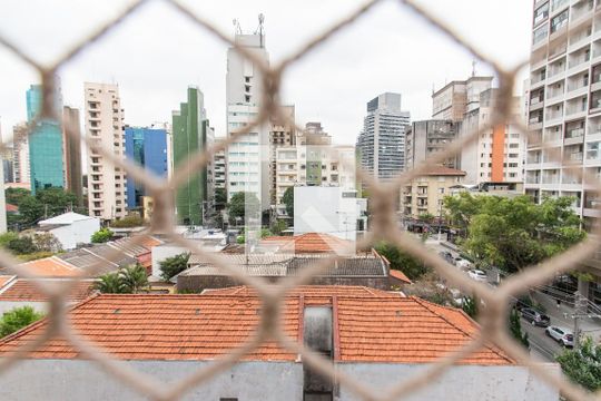 Vista da sala de apartamento para alugar com 3 quartos, 132m² em Paraíso, São Paulo