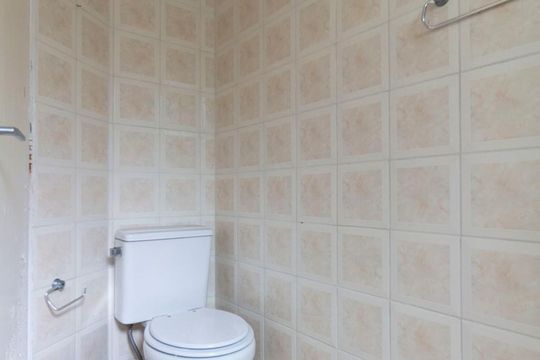 Banheiro Social de apartamento à venda com 2 quartos, 63m² em Vila do Encontro, São Paulo