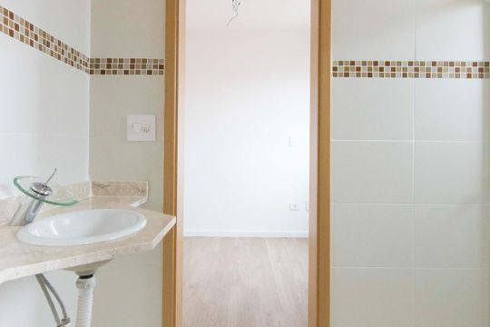 Banheiro Quarto 1 e 2 de apartamento à venda com 3 quartos, 115m² em Santa Teresinha, São Paulo