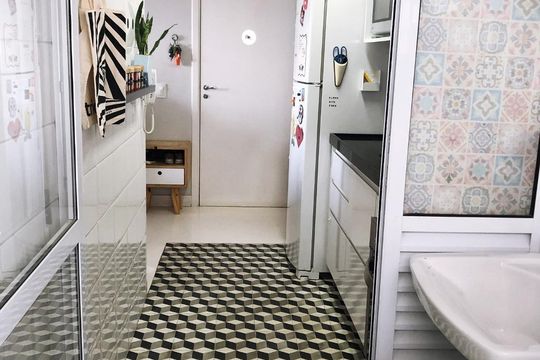 Cozinha de apartamento à venda com 2 quartos, 65m² em Vila Vera, São Paulo