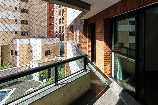 Varanda da Sala 01 de apartamento à venda com 4 quartos, 254m² em Tatuapé, São Paulo