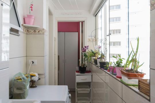 Área de serviço de apartamento para alugar com 2 quartos, 72m² em Aclimação, São Paulo