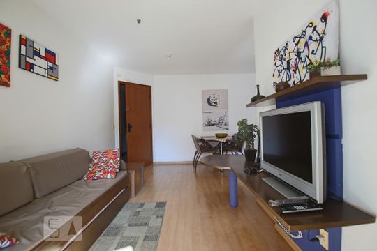 Sala de apartamento para alugar com 1 quarto, 45m² em Bela Vista, São Paulo