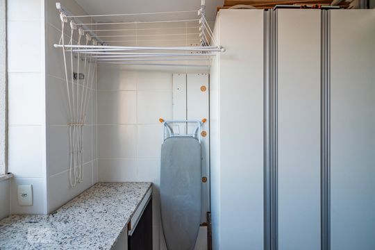 Área de Serviço de apartamento à venda com 3 quartos, 90m² em Sagrada Família, Belo Horizonte