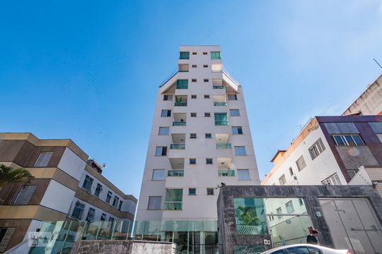 Fachada de apartamento à venda com 3 quartos, 90m² em Sagrada Família, Belo Horizonte