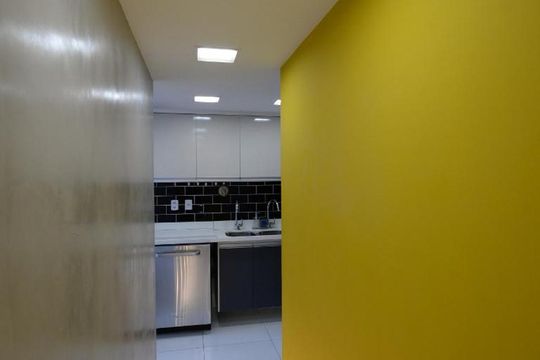Cozinha de apartamento para alugar com 3 quartos, 79m² em São Cristóvão, Rio de Janeiro