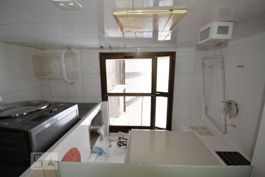 Área de serviço de apartamento para alugar com 3 quartos, 79m² em São Cristóvão, Rio de Janeiro