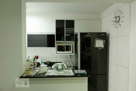 Cozinha de apartamento à venda com 2 quartos, 50m² em Rio Comprido, Rio de Janeiro