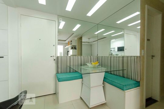 Sala de apartamento à venda com 2 quartos, 50m² em Rio Comprido, Rio de Janeiro