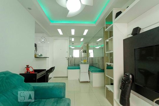 Sala de apartamento à venda com 2 quartos, 50m² em Rio Comprido, Rio de Janeiro