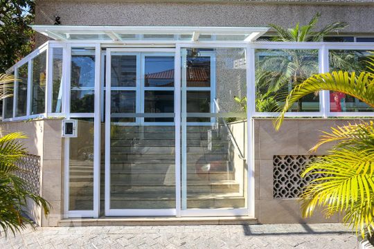 Fachada do Condominio de apartamento à venda com 3 quartos, 160m² em Santa Cecília, São Paulo