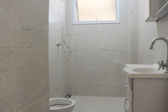 Banheiro de apartamento para alugar com 1 quarto, 63m² em Bela Vista, São Paulo