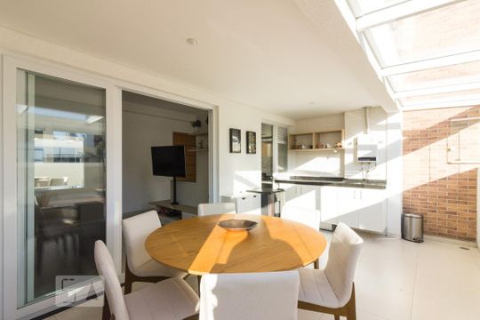 Varanda gourmet de apartamento à venda com 1 quarto, 52m² em Santana, São Paulo