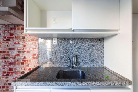 Cozinha de apartamento à venda com 2 quartos, 58m² em São Judas, São Paulo