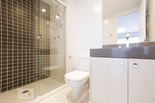 Banheiro  de kitnet/studio à venda com 1 quarto, 47m² em Vila Cruzeiro , São Paulo