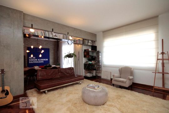 Sala de apartamento à venda com 3 quartos, 150m² em Higienópolis, São Paulo