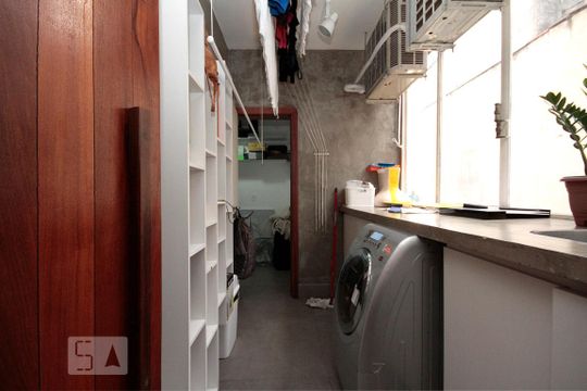 Área de Serviço de apartamento à venda com 3 quartos, 150m² em Higienópolis, São Paulo