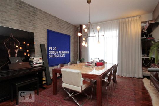 Sala de Jantar de apartamento à venda com 3 quartos, 150m² em Higienópolis, São Paulo