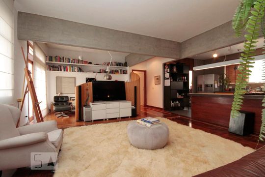 Sala de apartamento à venda com 3 quartos, 150m² em Higienópolis, São Paulo