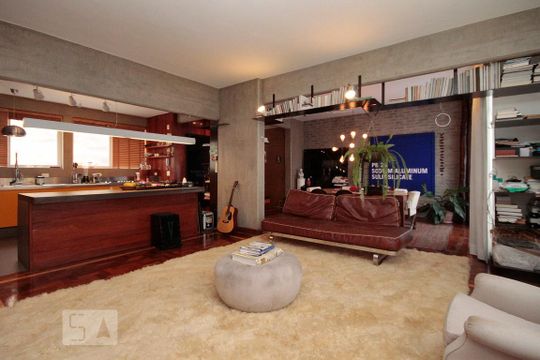 Sala de apartamento à venda com 3 quartos, 150m² em Higienópolis, São Paulo